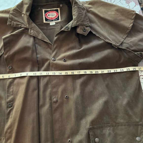 Vintage Men’s Australian Outback Collection Oil Skin Duster & Cowboy Hat - Picture 8 of 16